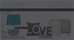 Desktop Screenshot of gravyandgrace.com